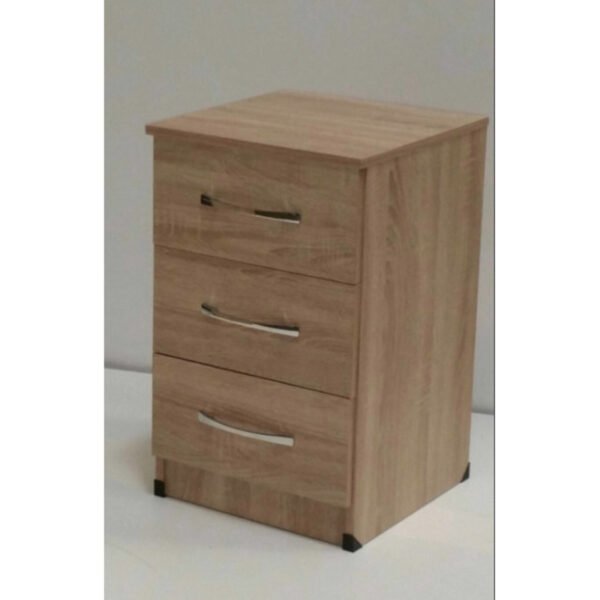 3 Draw Factory Assembled Bedside Chest 3 drawer bedside table