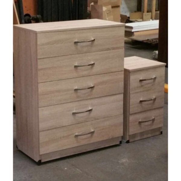 5 Draw Ready Assembled Chest Of Drawers Homejoy Furniture 6210