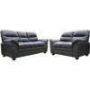 Santiago Faux Leather 3 Plus 2 Seater Sofa Set