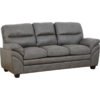 Santiago Faux Leather 3 Plus 2 Seater Sofa Set
