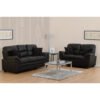 Santiago Faux Leather 3 Plus 2 Seater Sofa Set