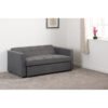 luna dark grey sofa bed luna dark grey sofa bed