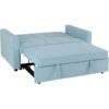luna light blue sofa bed luna light blue sofa bed